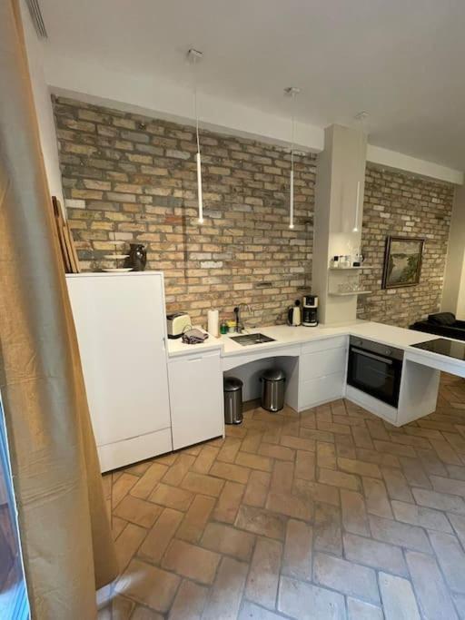 Ferienwohnung Kleine Backsteinloft Templin Exterior foto