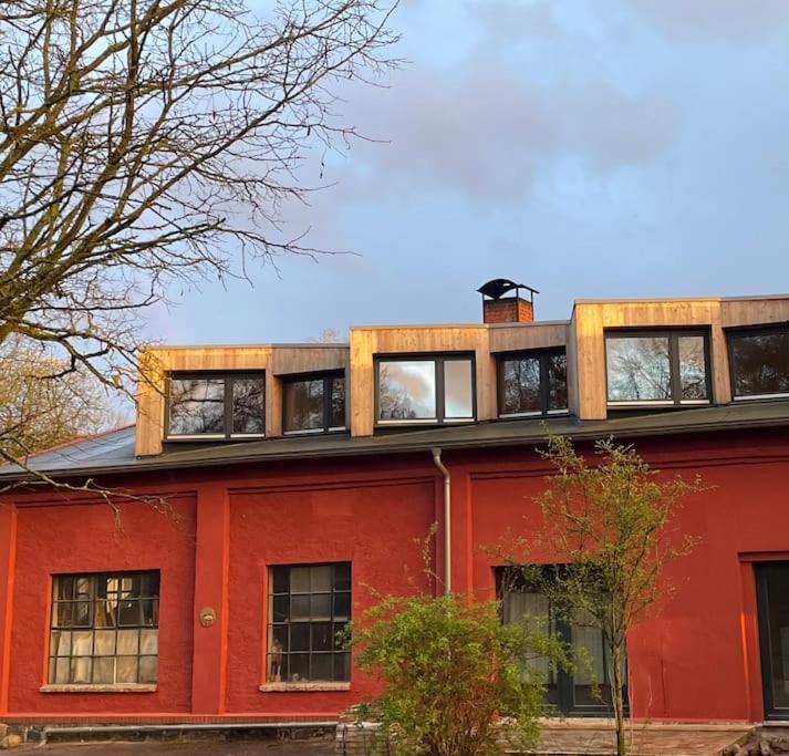 Ferienwohnung Kleine Backsteinloft Templin Exterior foto